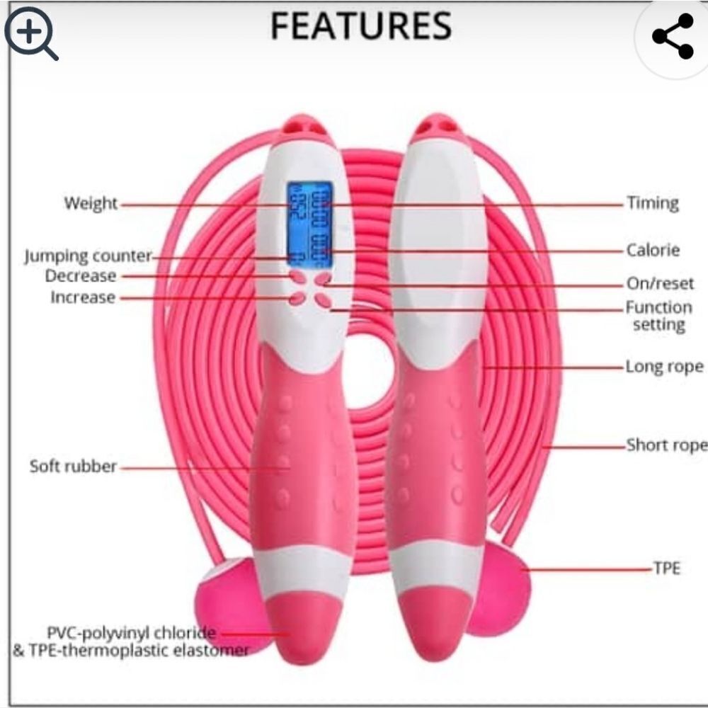 Electric Digital Jump Rope Set - Picture 2 of 6
